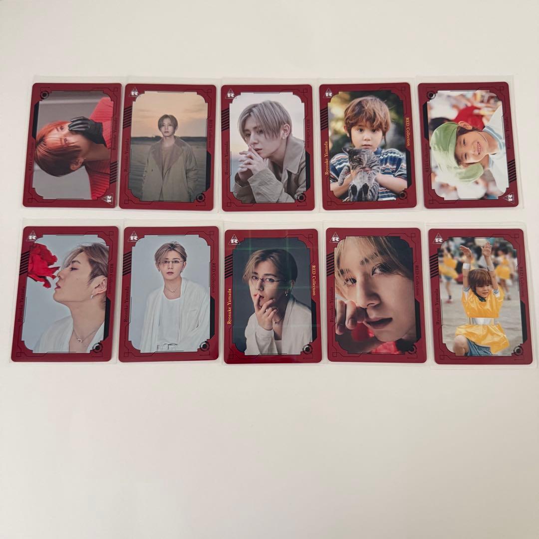 山田涼介 RED ビジュアルカード カードホルダー 全種類 コンプリート セット
