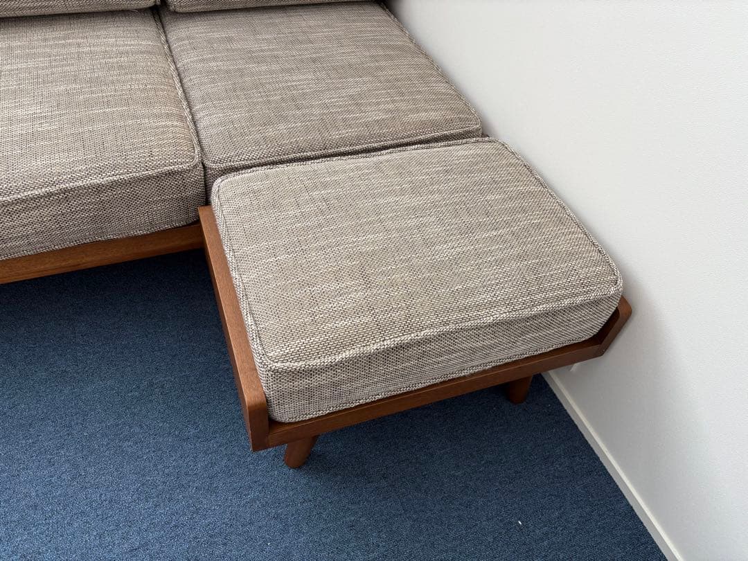 ［①とセット］②【unico】ALBERO(アルベロ)　カバーリングオットマン