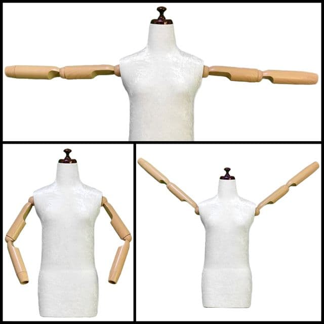 和装トルソー可動腕つき　着付け練習用ボディ　和装ボディ　着付けマネキン腕付き