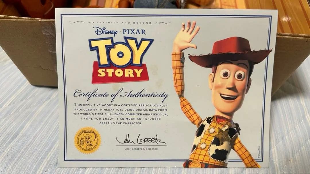 激レア‼️ トイストーリーシグネチャーコレクション　ウッディ　日本語版