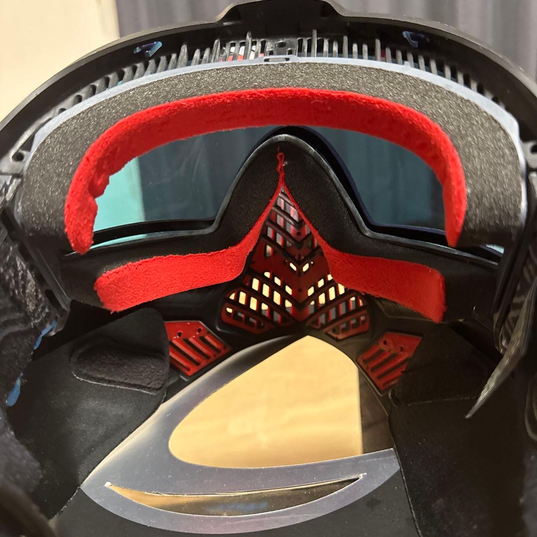 DYE i5 ゴーグル ブラック/レッド/ミラー