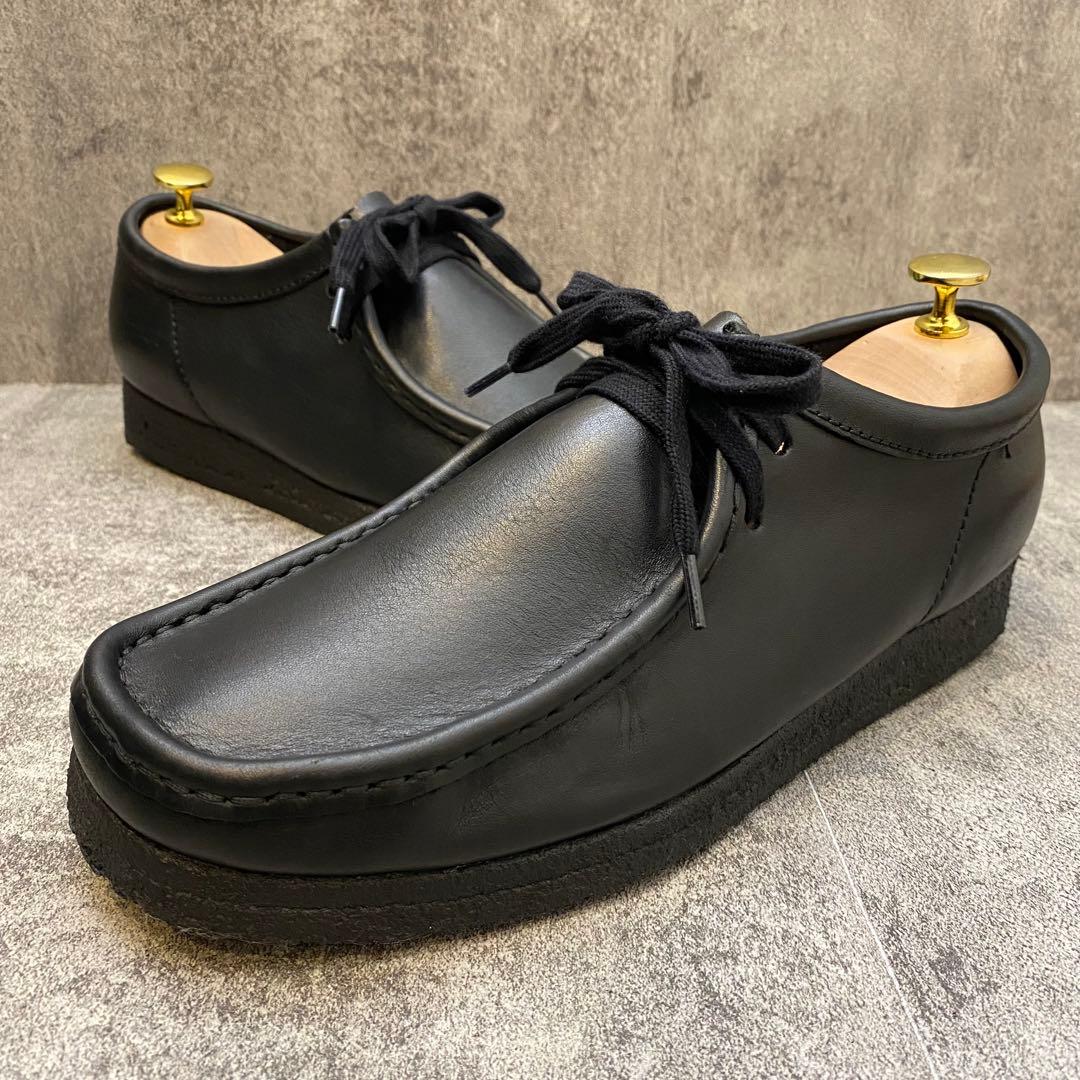 ✨美品✨クラークス CLARKS ワラビー レザー【25】ブラック