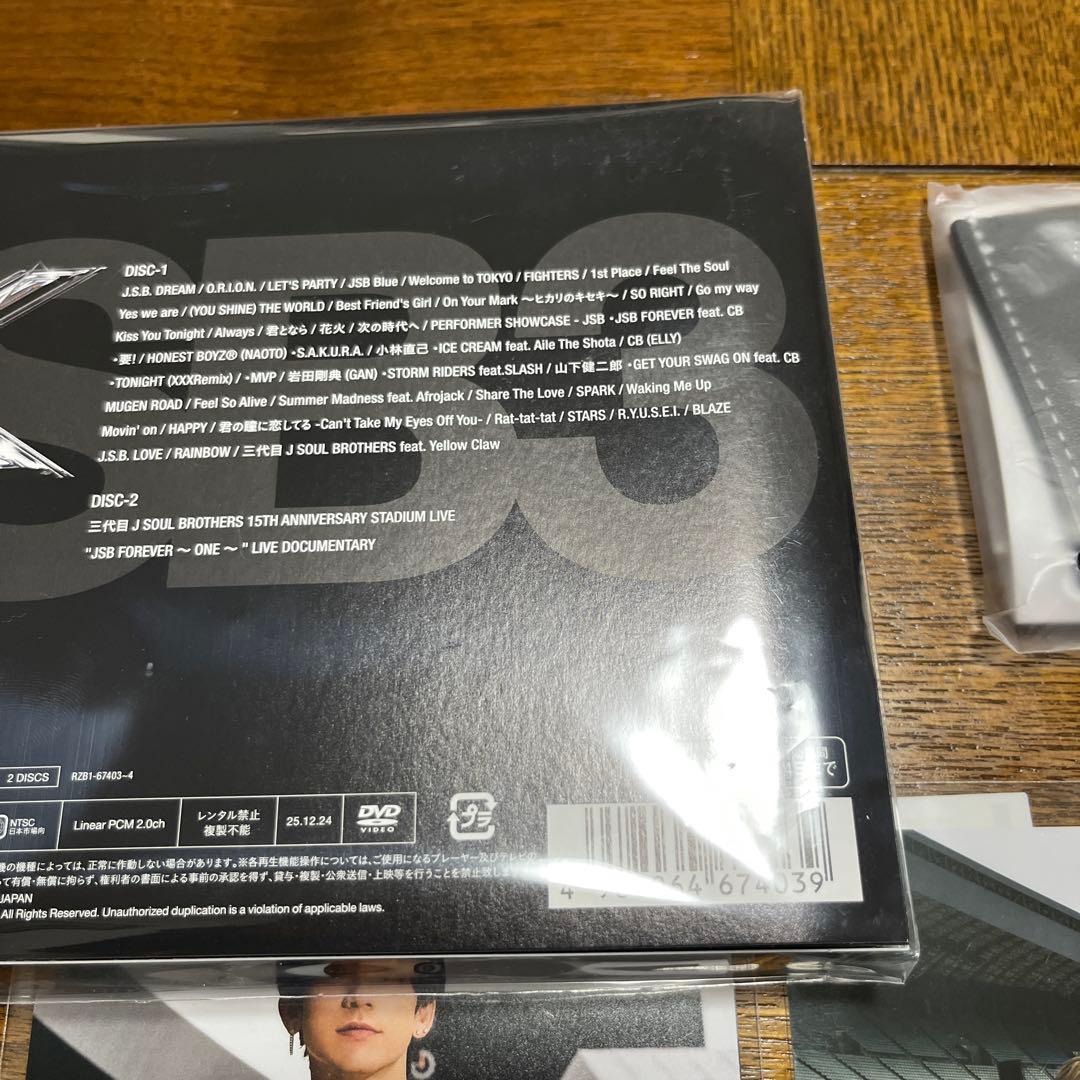 三代目 JSB FOREVER ONE スタジアム FC限定 DVD