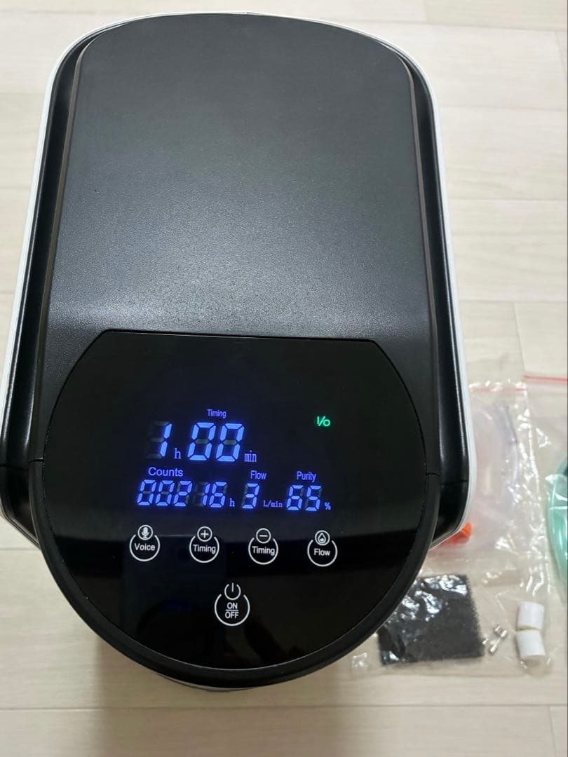 MEDRIS　家庭用酸素発生器　JY-102W　使用時間216h