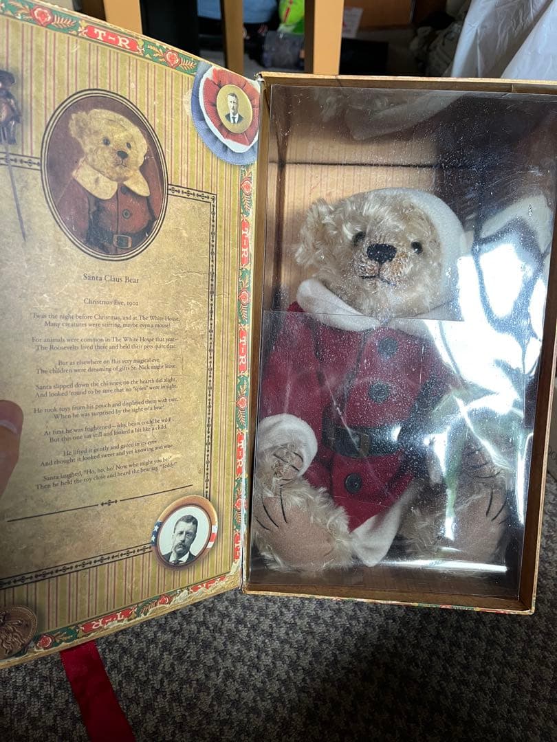 クリスマス テディベア 未使用