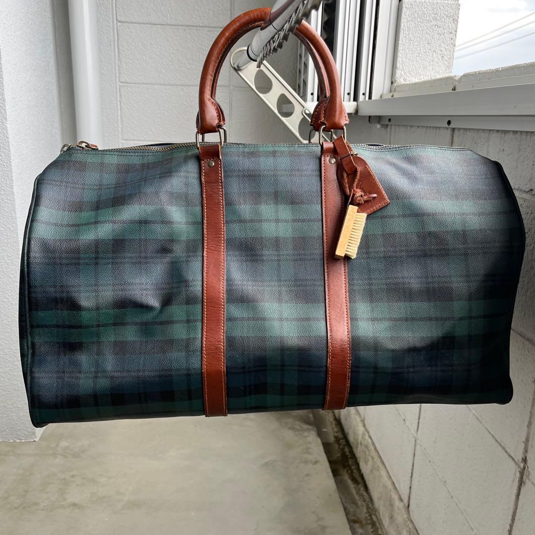 美品　POLO Ralph Lauren ボストンバッグ　ブラックウォッチ