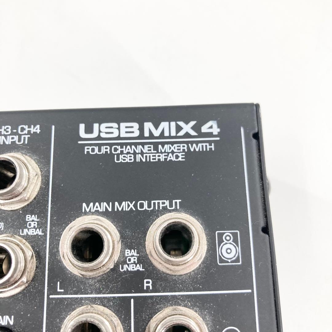 ART USB Mix 4 オーディオミキサー 本体のみ 動作確認済み