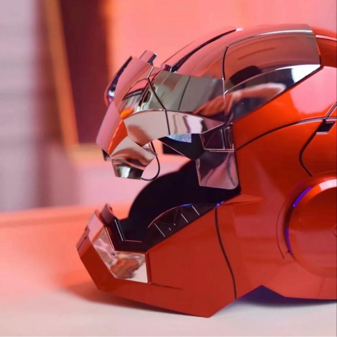 新品AUTOKINGアイアンマン マーク5 MK5 マスク 銀