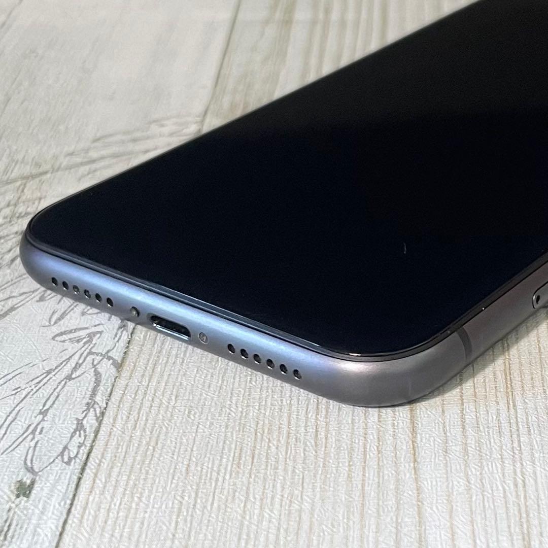 iPhone11 ブラック 128GB SIMロック解除済 本体のみ