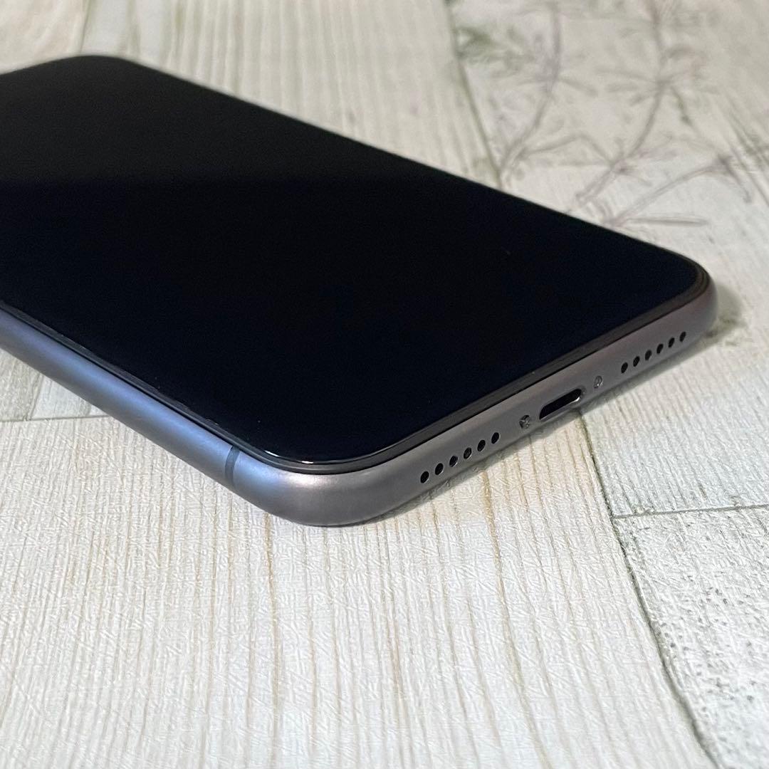 iPhone11 ブラック 128GB SIMロック解除済 本体のみ