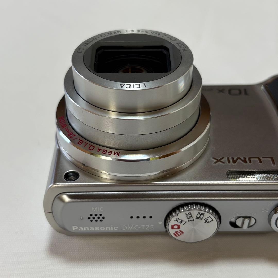 ★美品★ Panasonic デジカメ LUMIX DMC-TZ5 シルバー