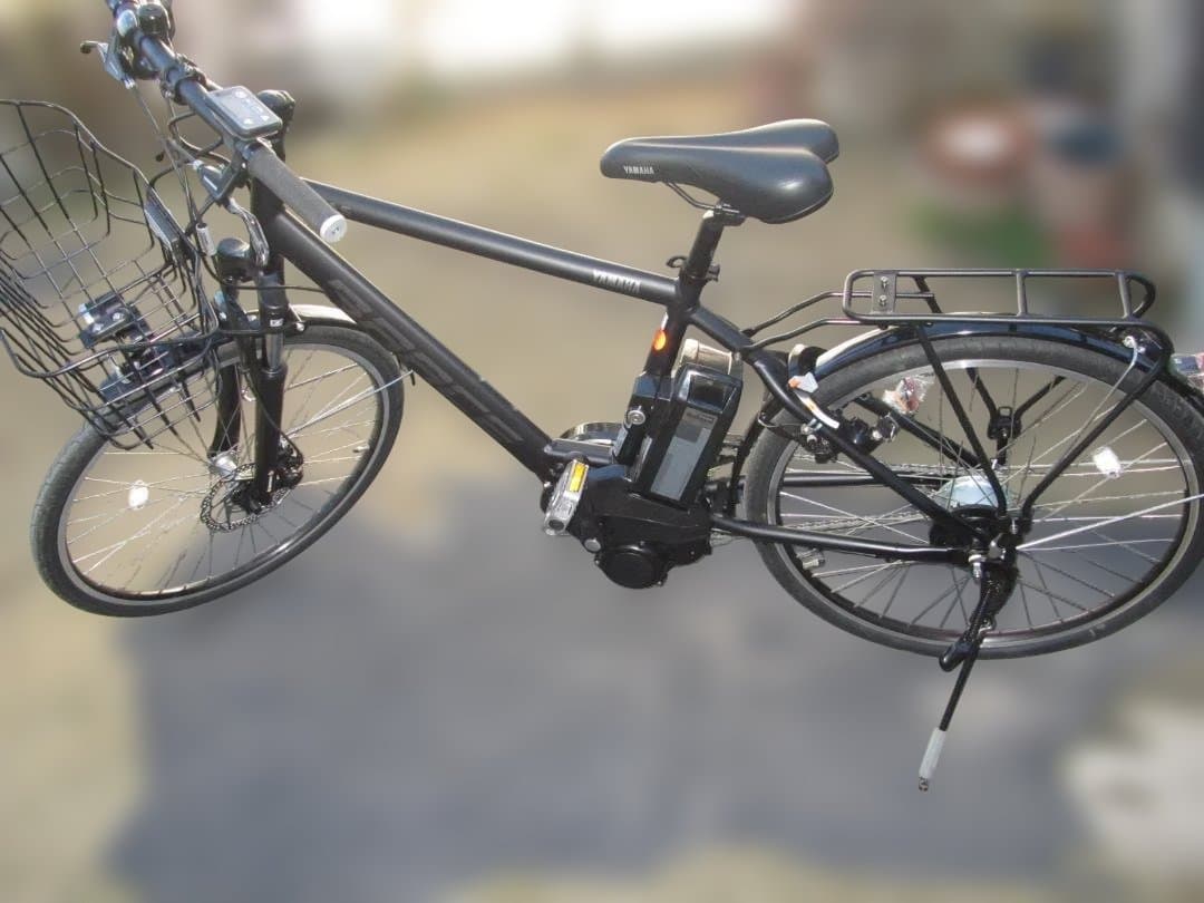 ヤマハ電動アシスト自転車PAS Brace(パス ブレイス)マットブラック26型