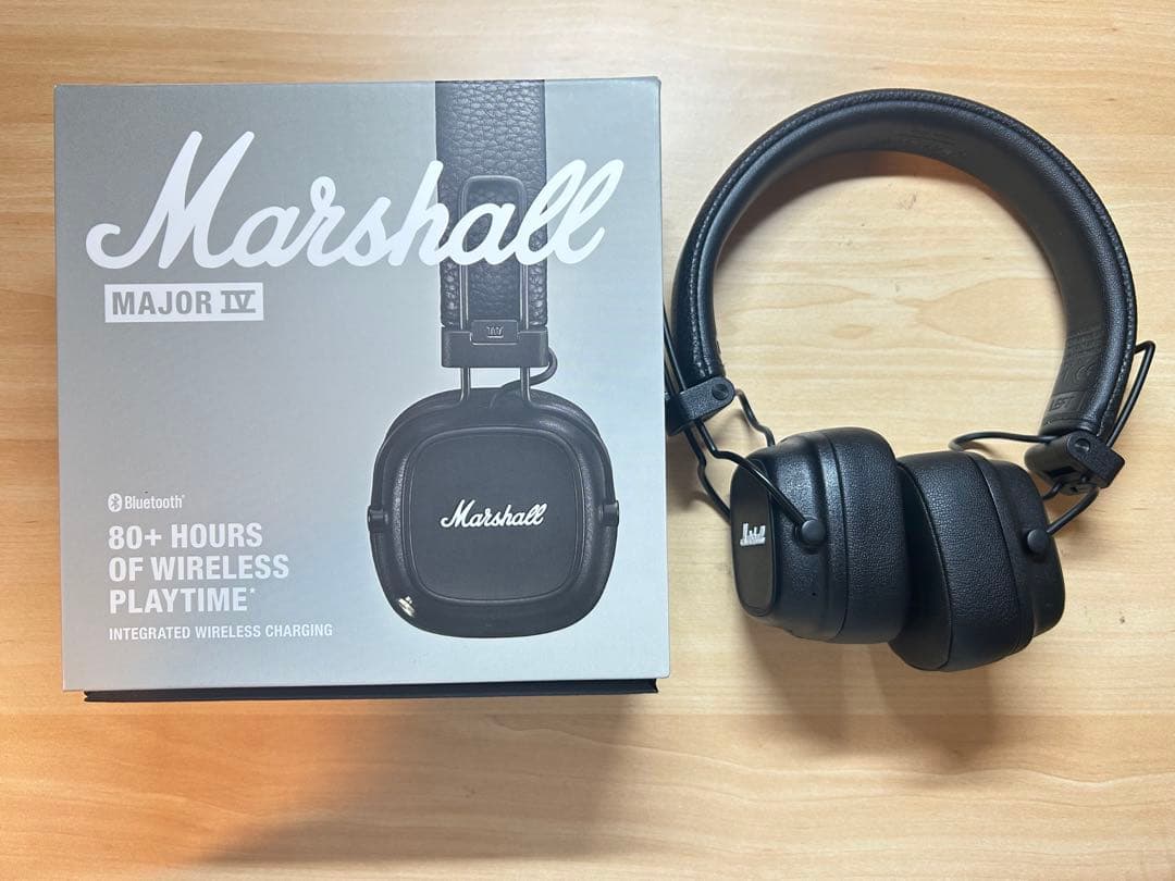 【正規品】Marshall MAJOR IV マーシャル ワイヤレスヘッドホン