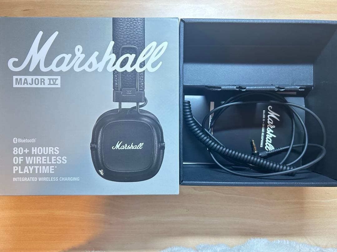 【正規品】Marshall MAJOR IV マーシャル ワイヤレスヘッドホン