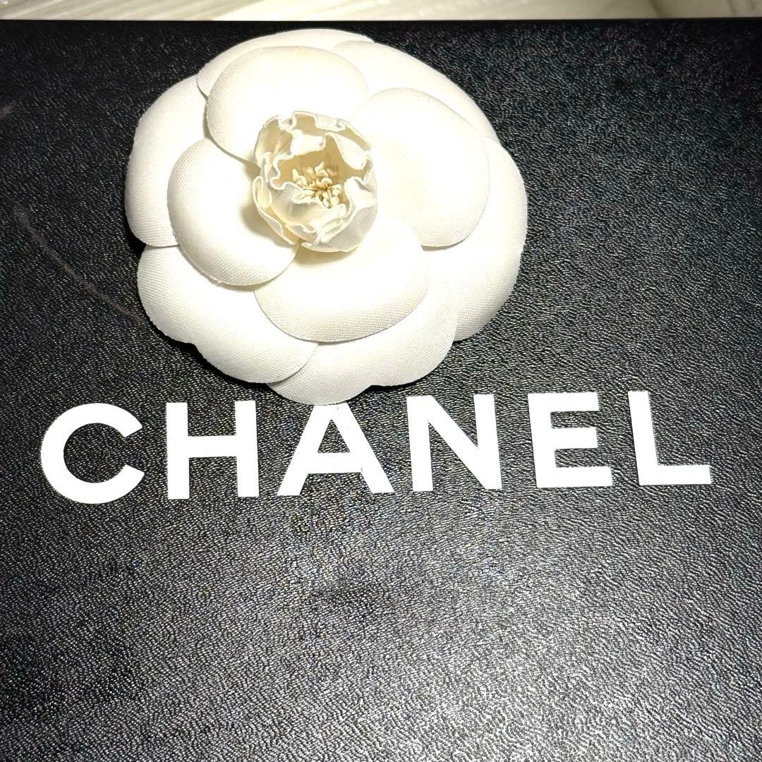 ★極美品★CHANEL★シャネル★カメリア★ホワイト★ヴィンテージ
