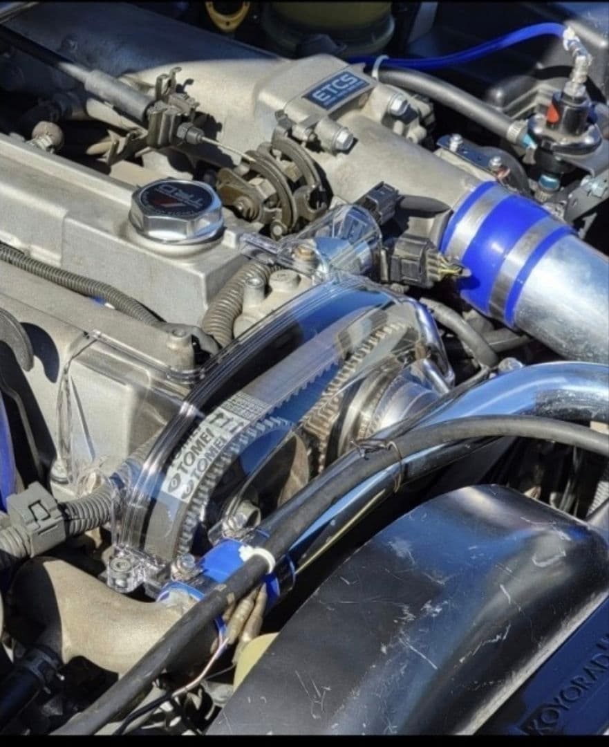 最安 1JZクリアカムカバー チェイサークレスタマークII 透明 JZX100