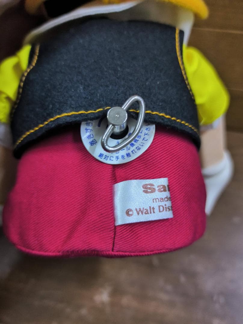 レトロ・紙タグ付 ディズニー ピノキオ オルゴール人形 [星に願いを] 日本製