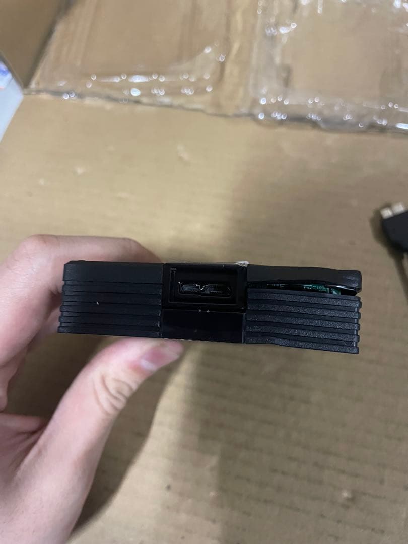 バッファローType-Cケーブル付 2TB ブラック HD-PGAC2U3-BA