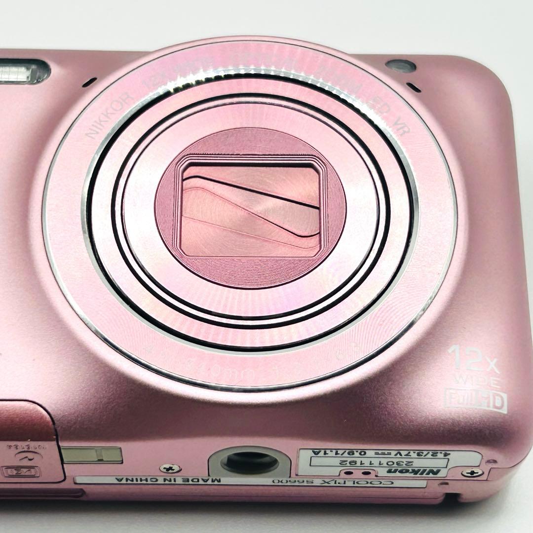 【極美品】Nikon ニコン COOLPIX S6600 シルキーピンク