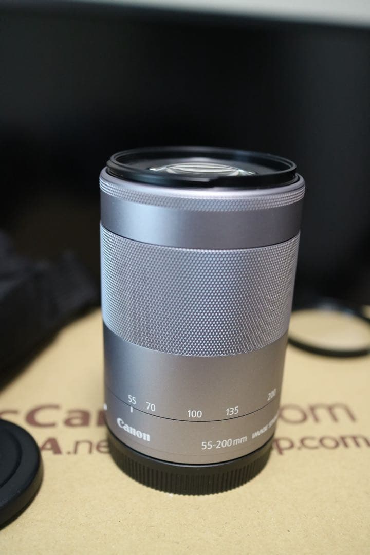 Canon EF-M 55-200mm ズームレンズ キヤノン