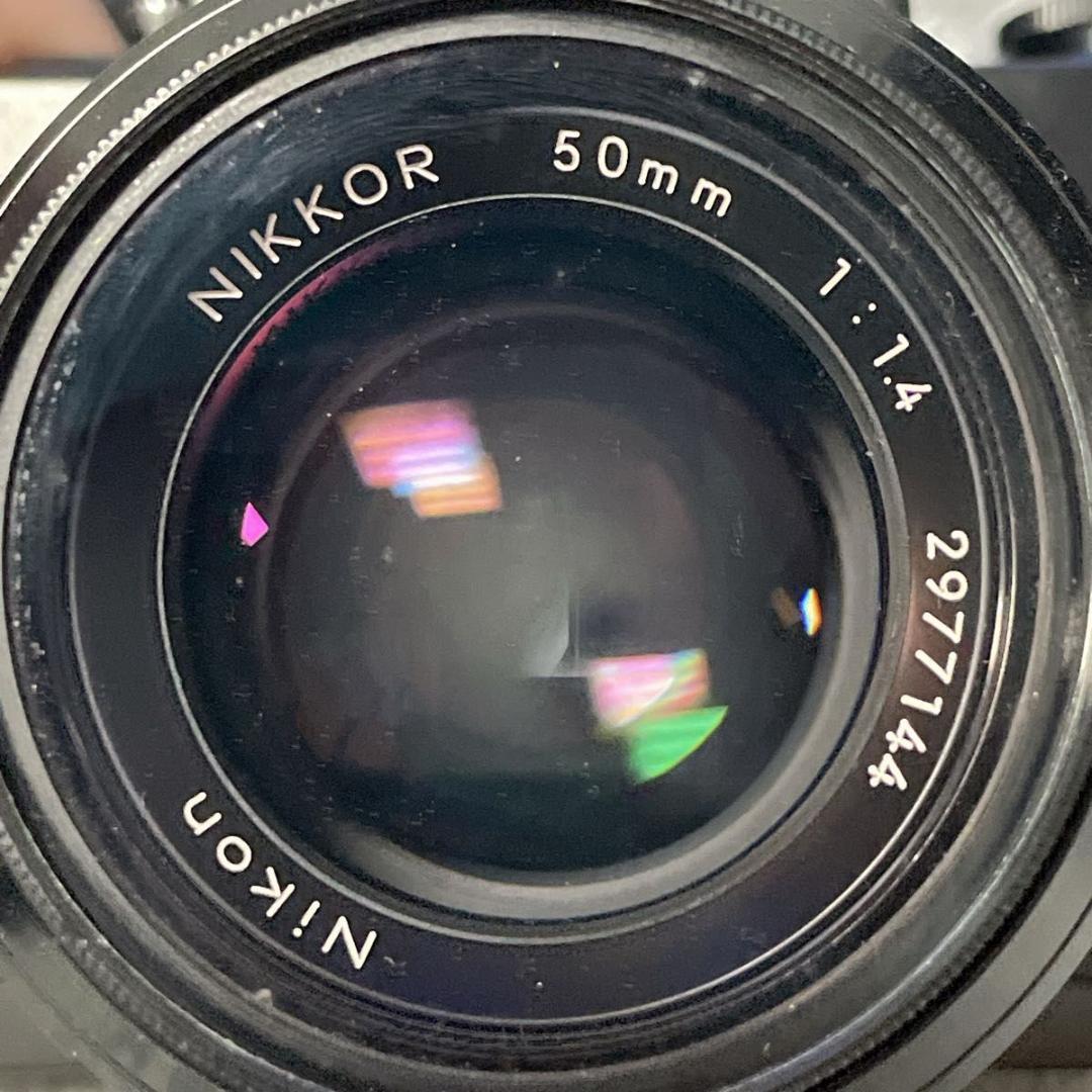 ニコン Nikomat FT2 NIKKOR50mm F1.4 HS-9 現状品