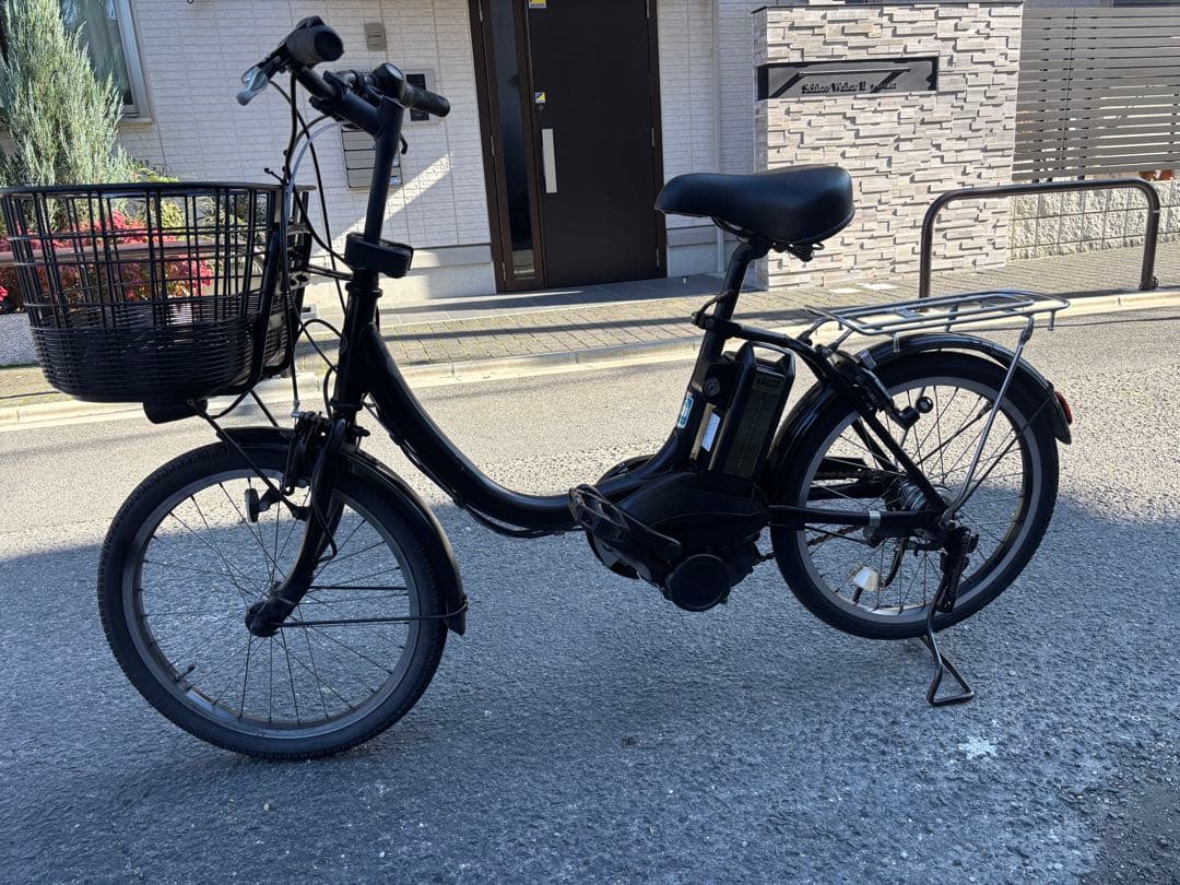 butterfly YAMAHA電動アシスト自転車 シティタイプ ブラック