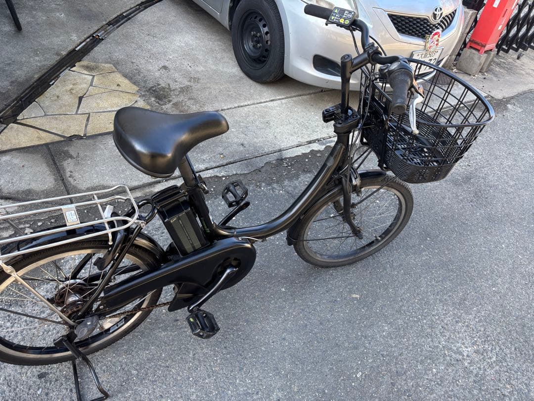 butterfly YAMAHA電動アシスト自転車 シティタイプ ブラック