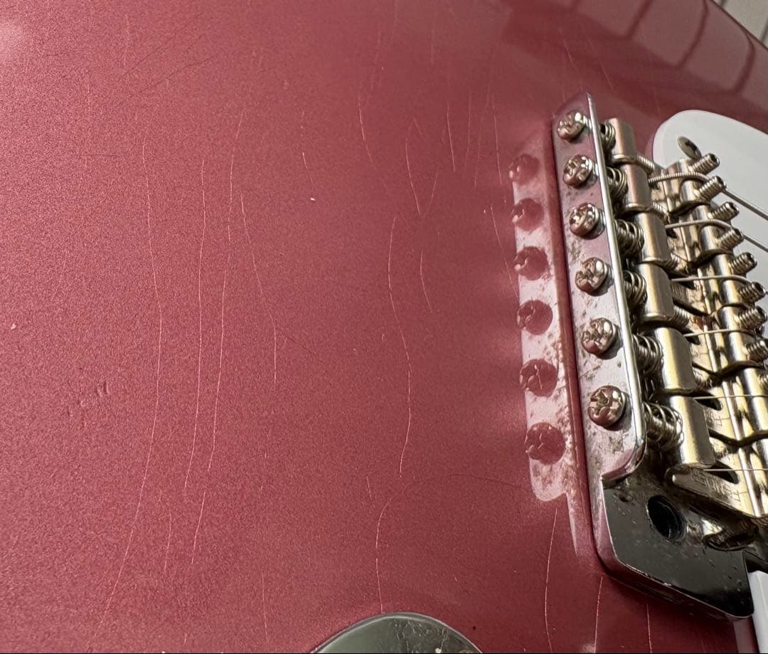 【kon】Char仕様 バーガンディ ストラトキャスター