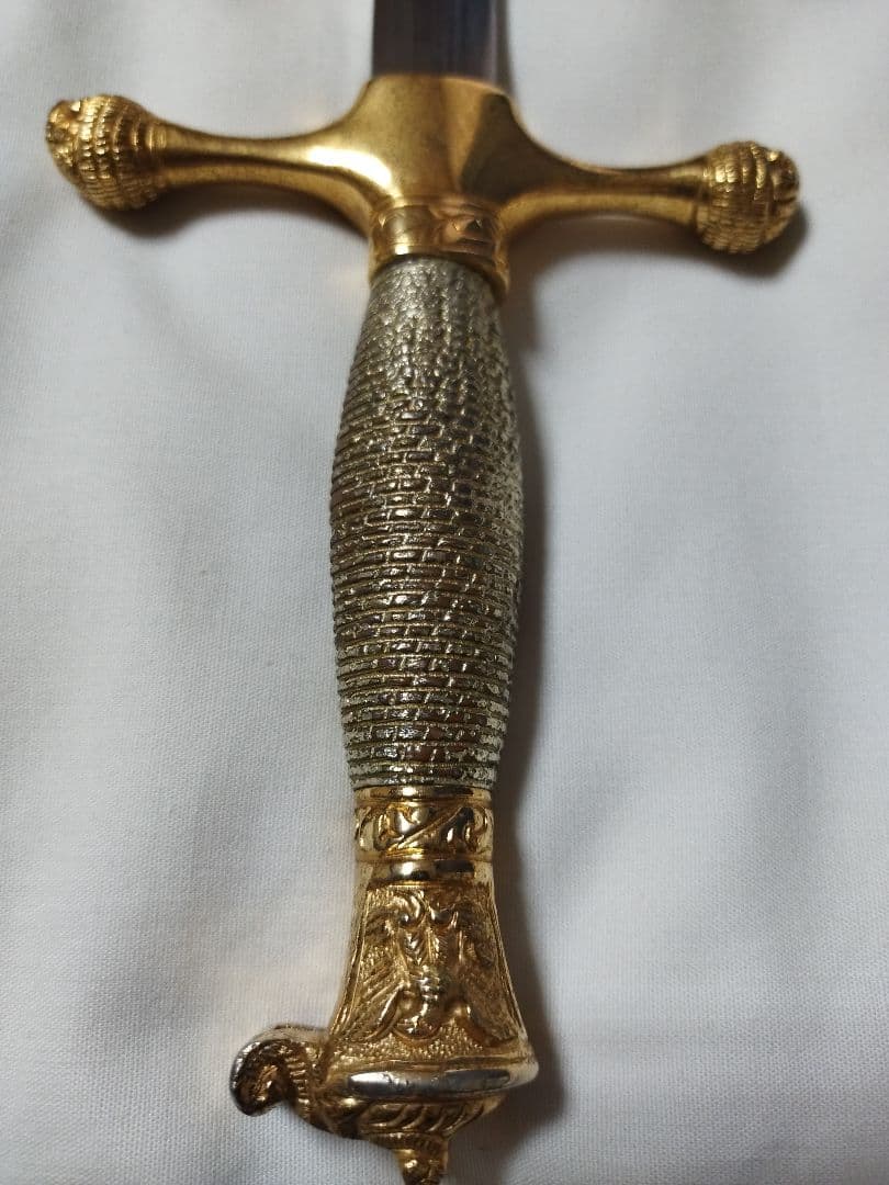 (J-5096)US．ＡＲＭＹ士官候補生訓練用サーベル　レア　(模造刀、安全品)