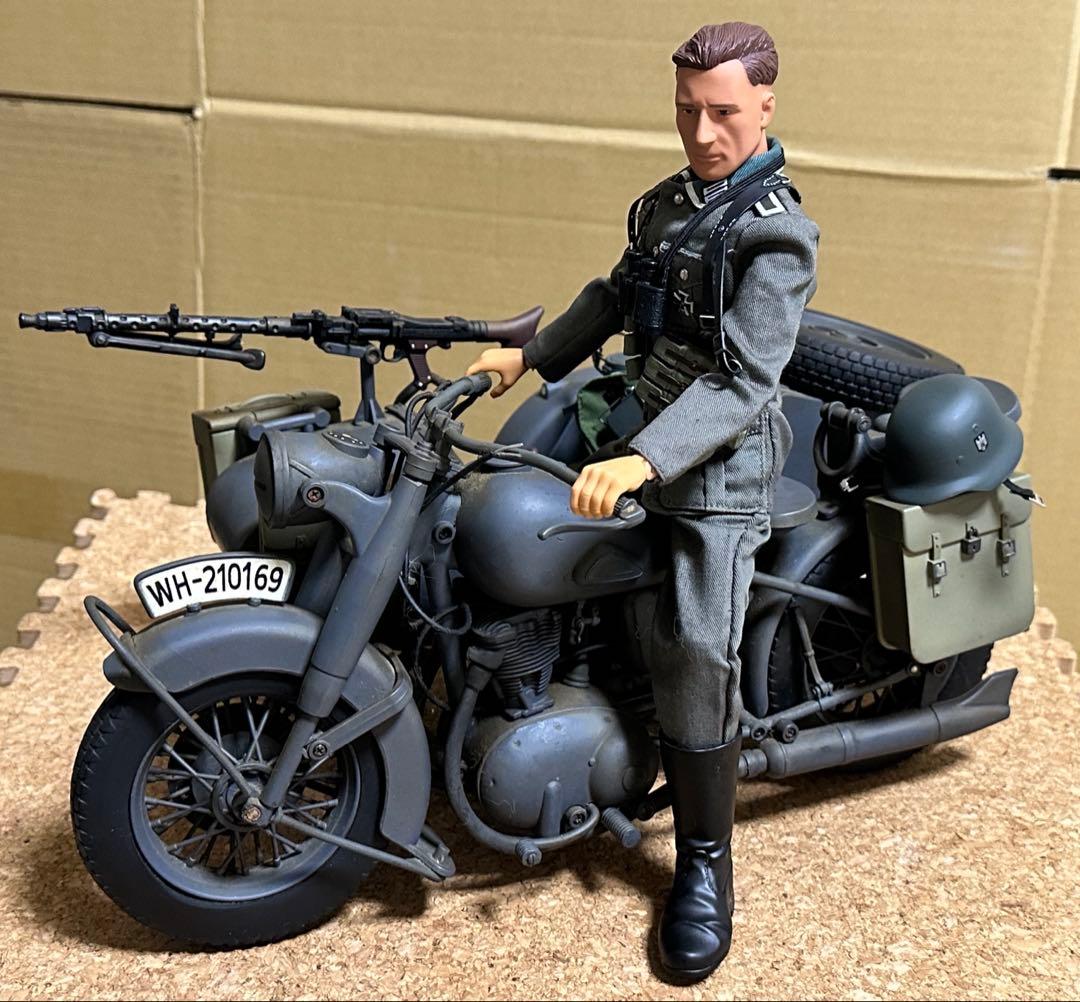 21st century toys 1/6 ドイツ軍　サイドカー 兵士付き