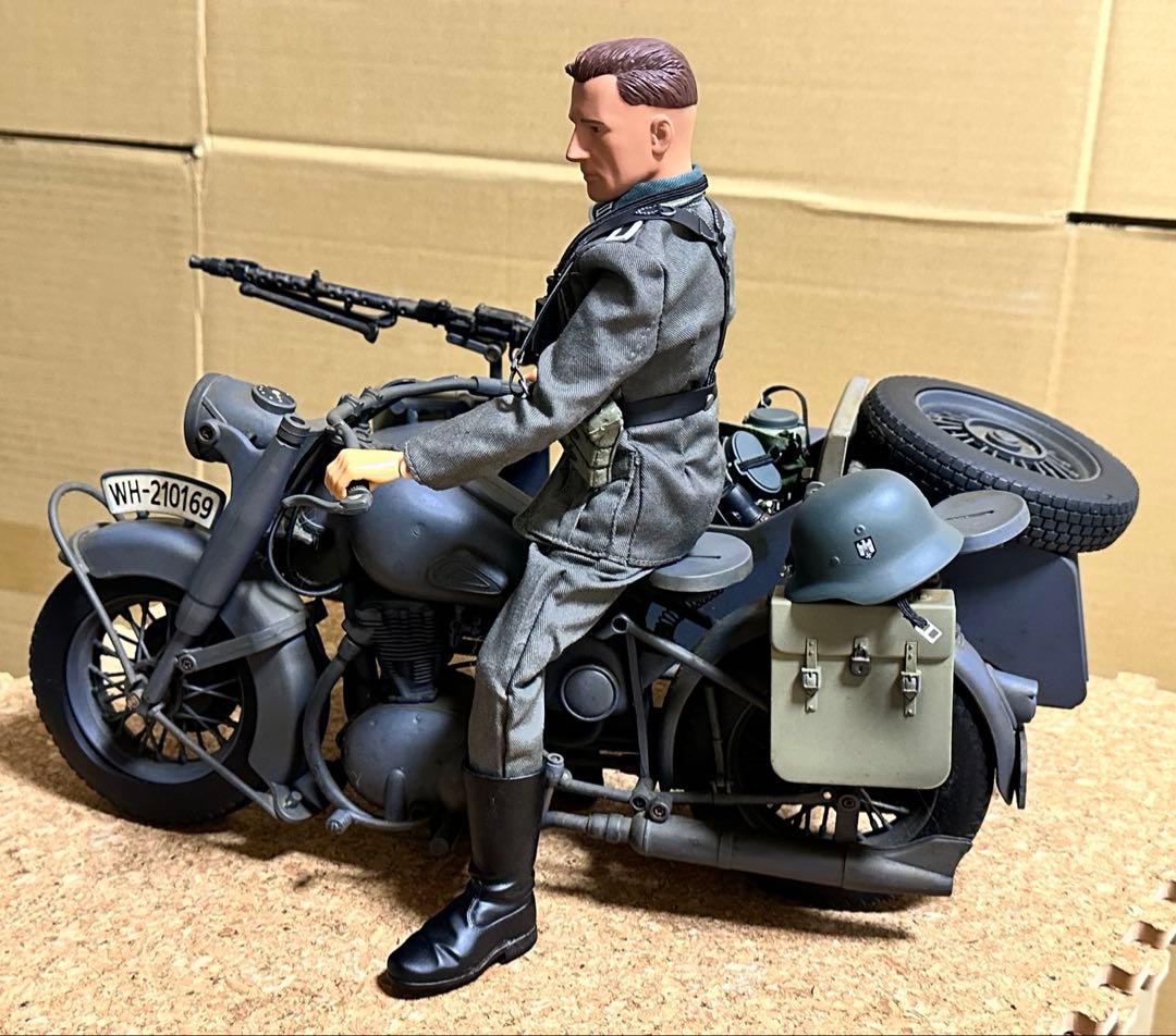 21st century toys 1/6 ドイツ軍　サイドカー 兵士付き