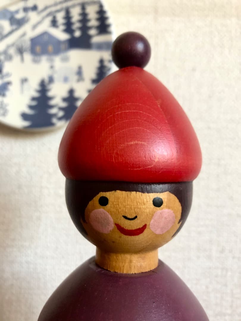 ドイツ製　ブライトシュベルツ　とんがり帽子の子　オルゴール