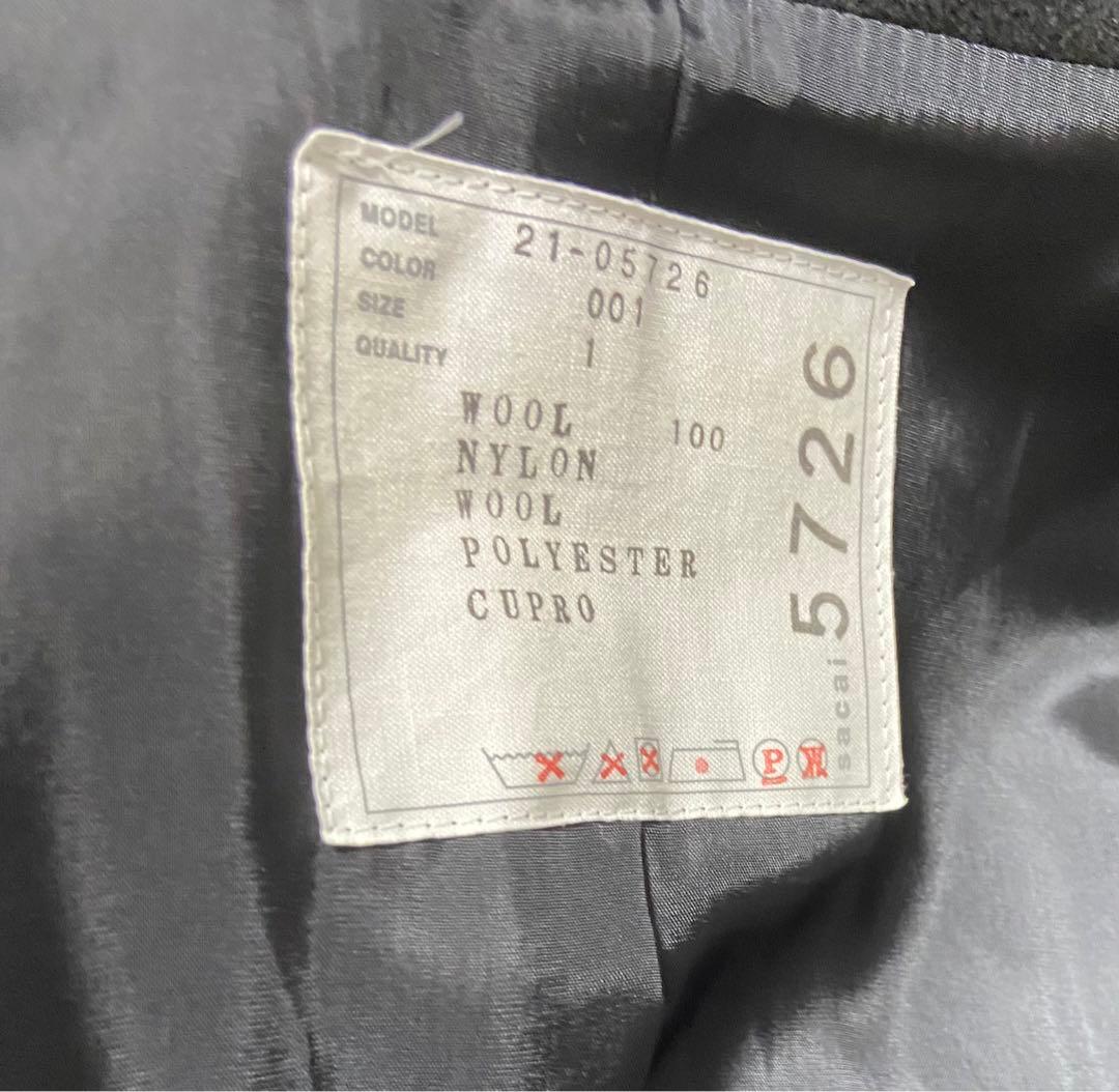 sacai サカイ　MA1ドッキングコート　サイズ1 レディース