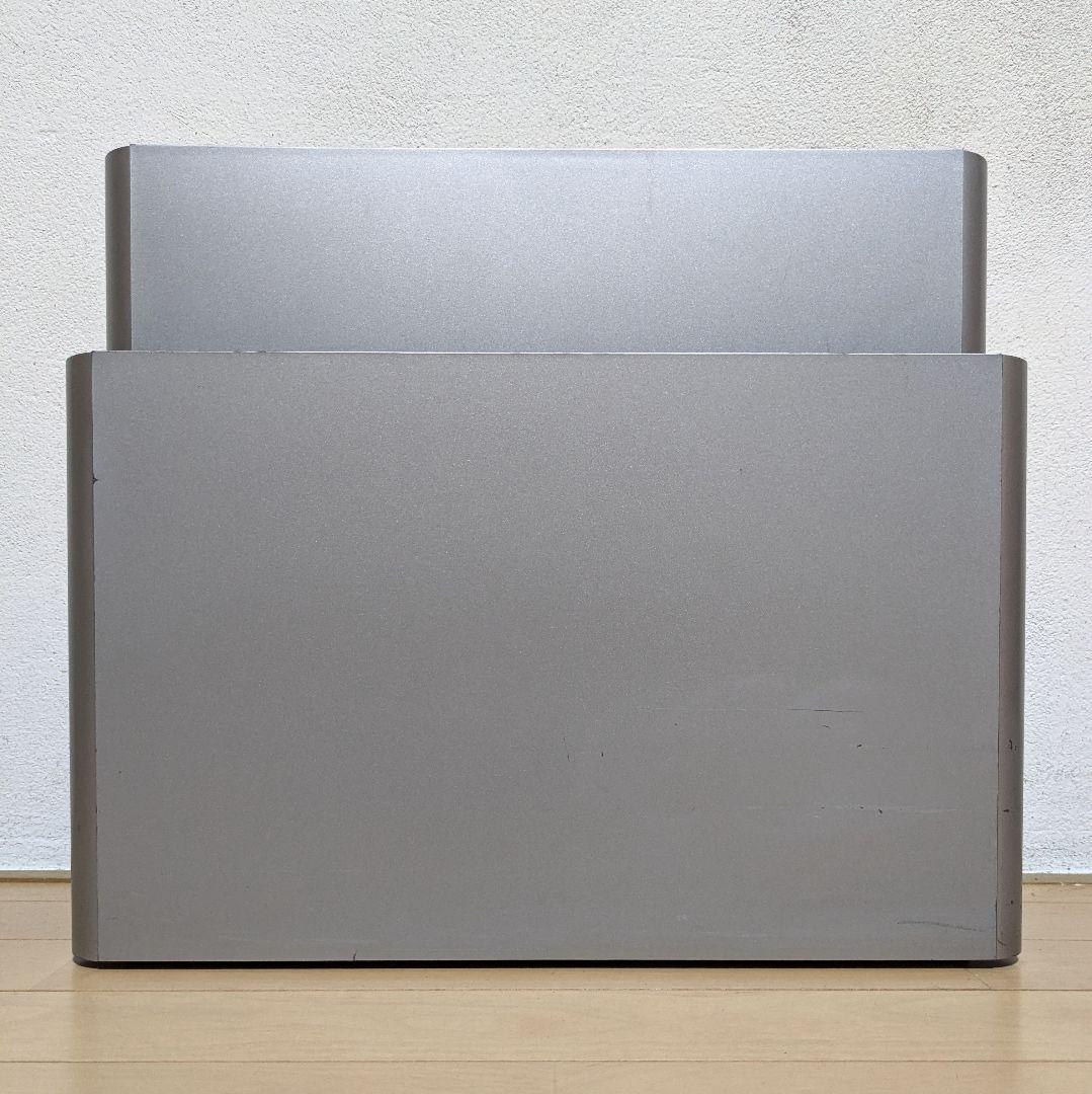 Kartell 4676 カルテル ポルタリビステ マガジンラック シルバー