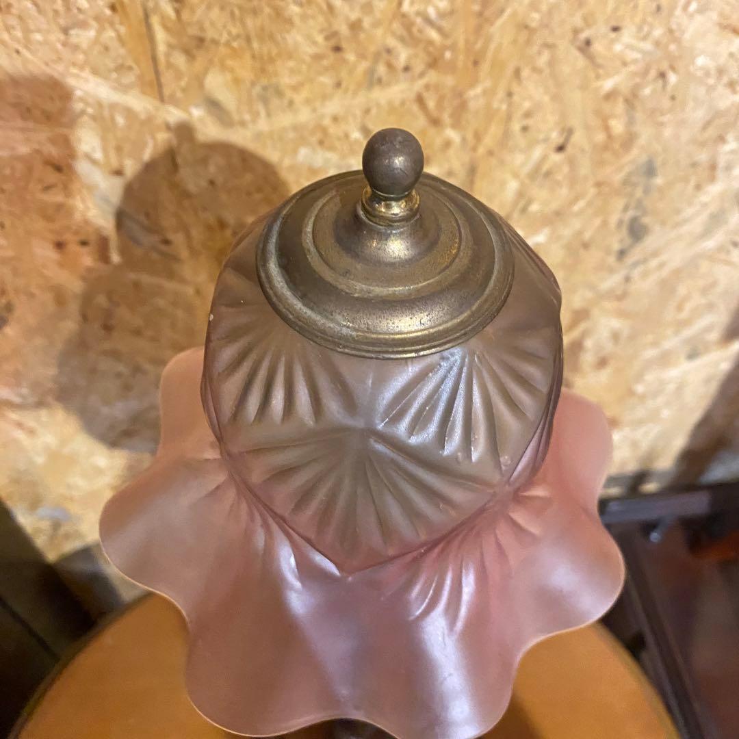 ヴィンテージ テーブルランプ　シェードランプ　照明　ライト　アンティーク