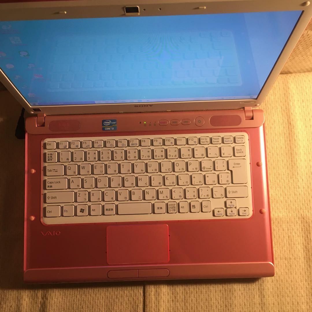 ピンク　Win11 Core i5超速　バイオ　DVDドライブ