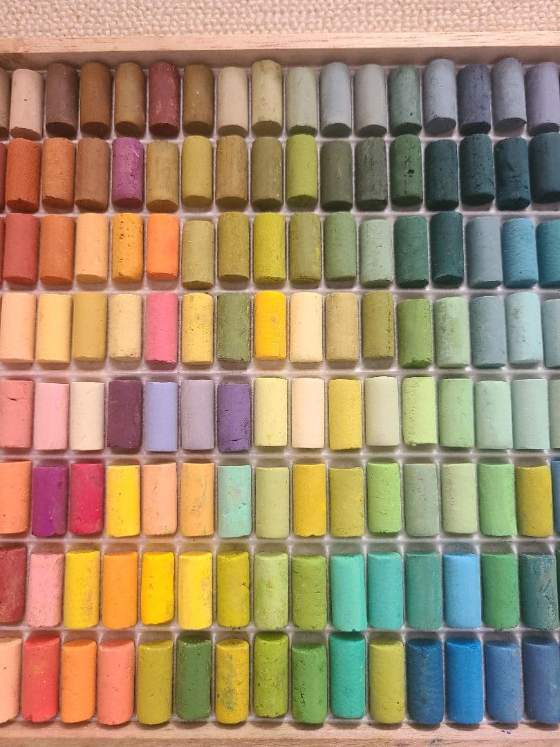 ゴンドラ　ソフトパステル　242　木製ボックス入り