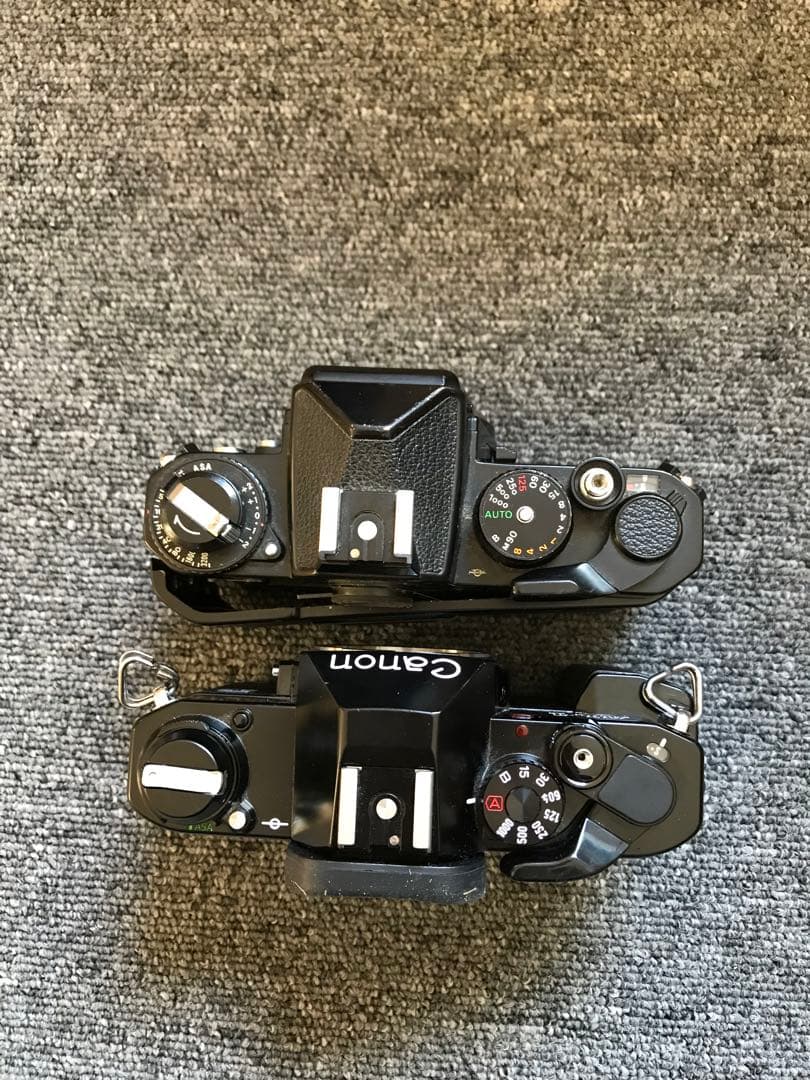 Nikon FE & Canon AL-1 フィルムカメラ セット　2個　U39