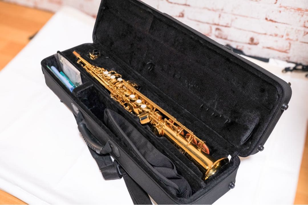 【中古】YAMAHA ソプラノサックス YSS-475/031425 ケース付き