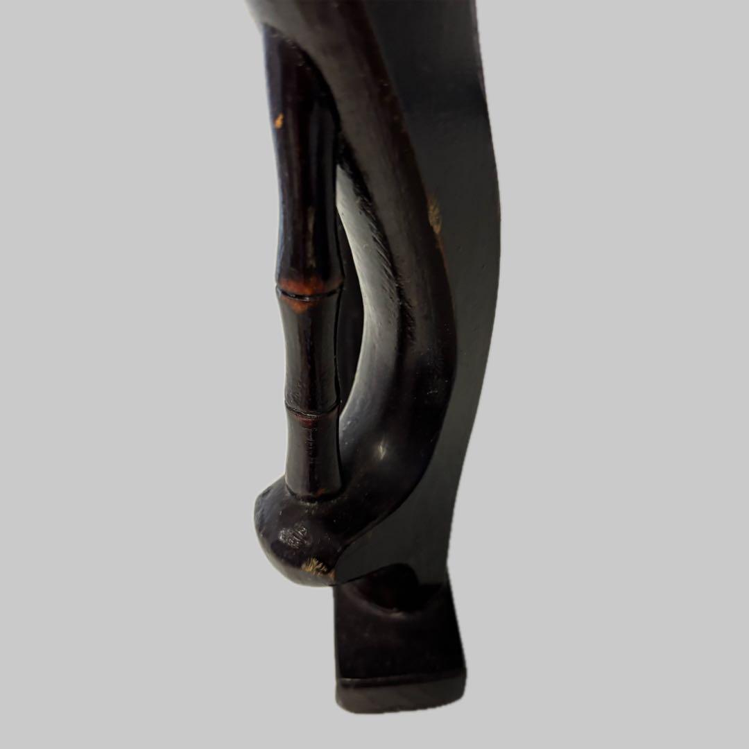 李朝家具 大型ソバン 67cm 十二角盆 木製 時代 テーブル