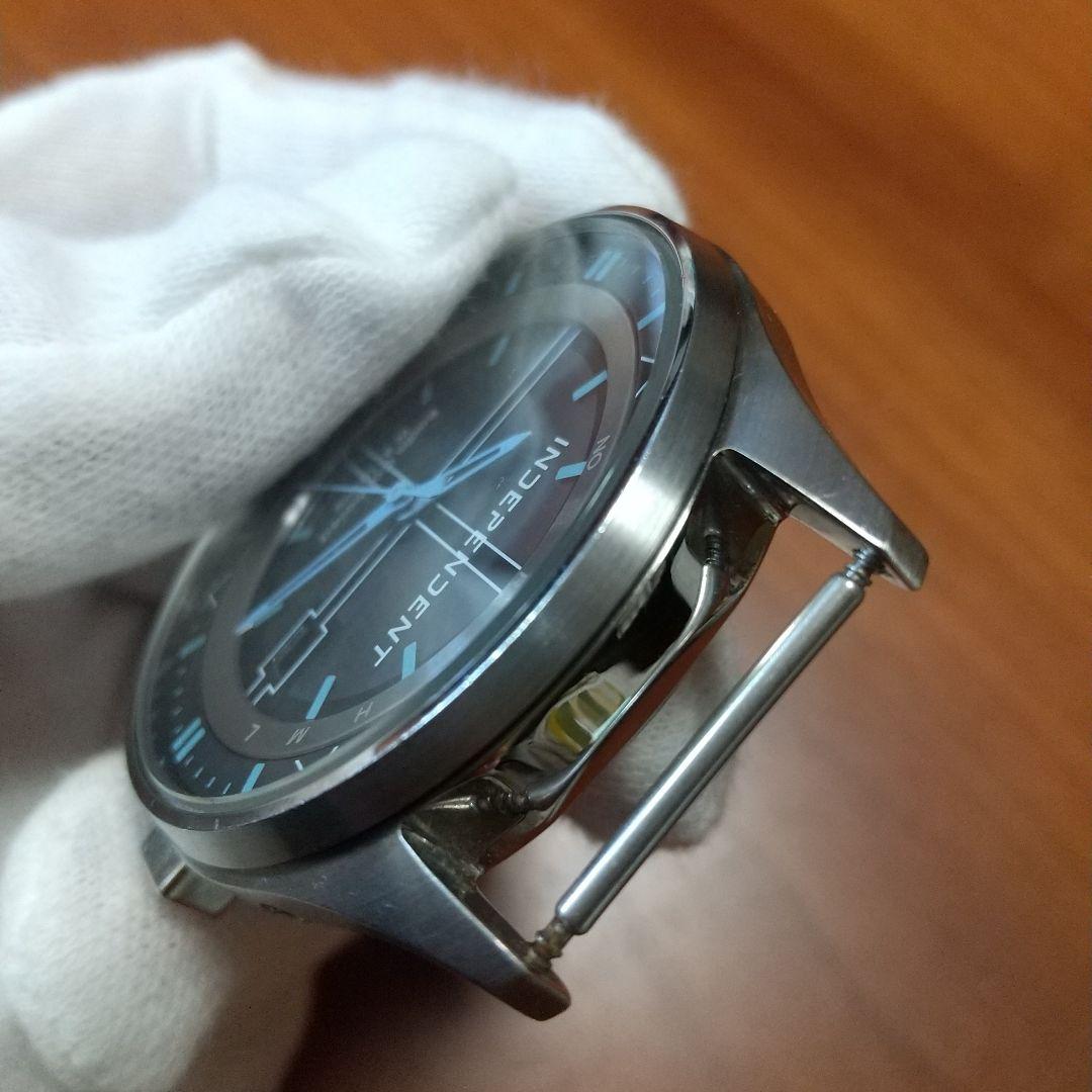 シチズン　CITIZEN　INDEPENDENT　ソーラー電波　腕時計　中古
