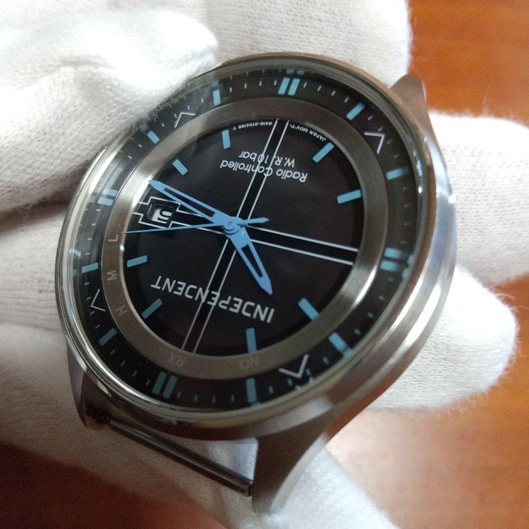 シチズン　CITIZEN　INDEPENDENT　ソーラー電波　腕時計　中古
