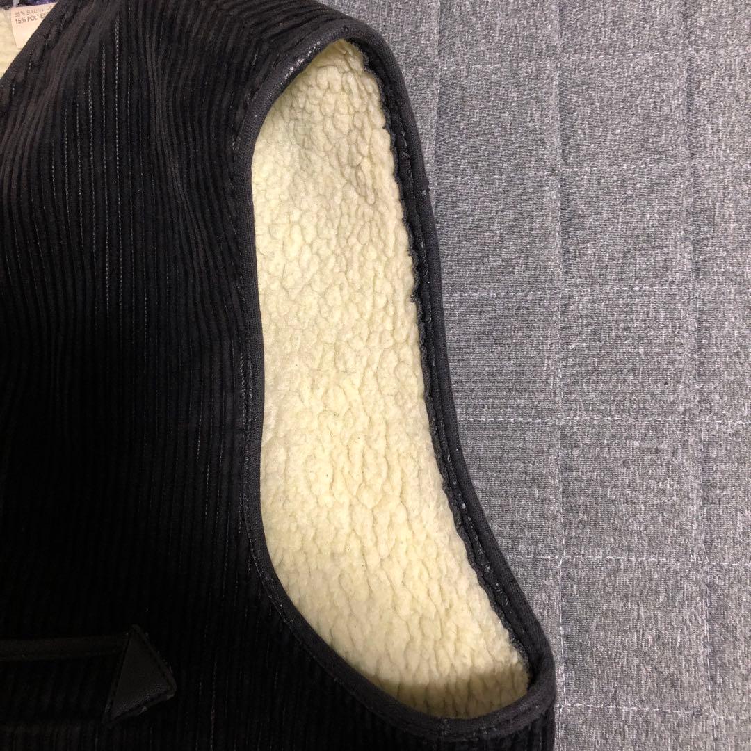 ドイツ ロガーベスト コーデュロイ 裏ボア ジレ ベスト ヴィンテージ