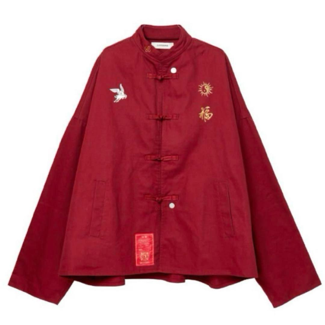 ずとまよ 羅武ペガ 福 Jacket (Red)
