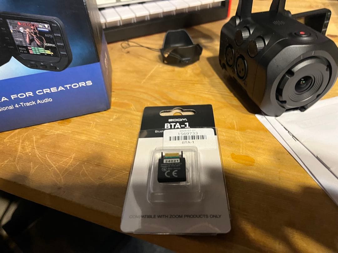 Zoom Q8n-4K ハンディビデオレコーダー　BTA-1 セット