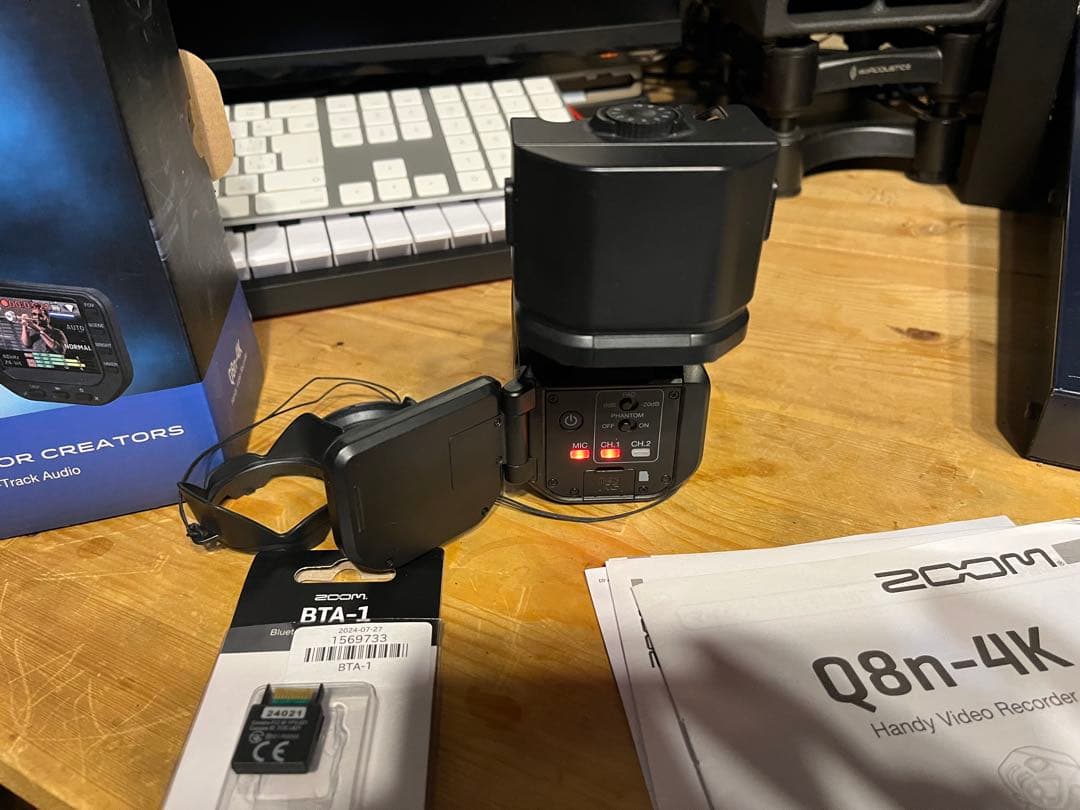 Zoom Q8n-4K ハンディビデオレコーダー　BTA-1 セット