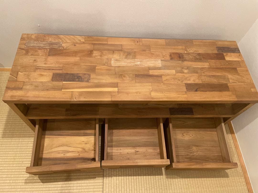 東谷Azumaya テレビボード　ナチュラルウッド