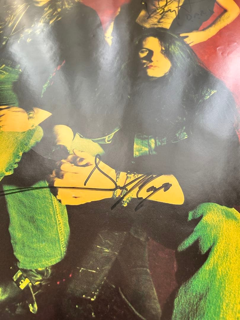 【BAD MOON RISING】直筆サイン入り ポスター+ アルミフレーム付