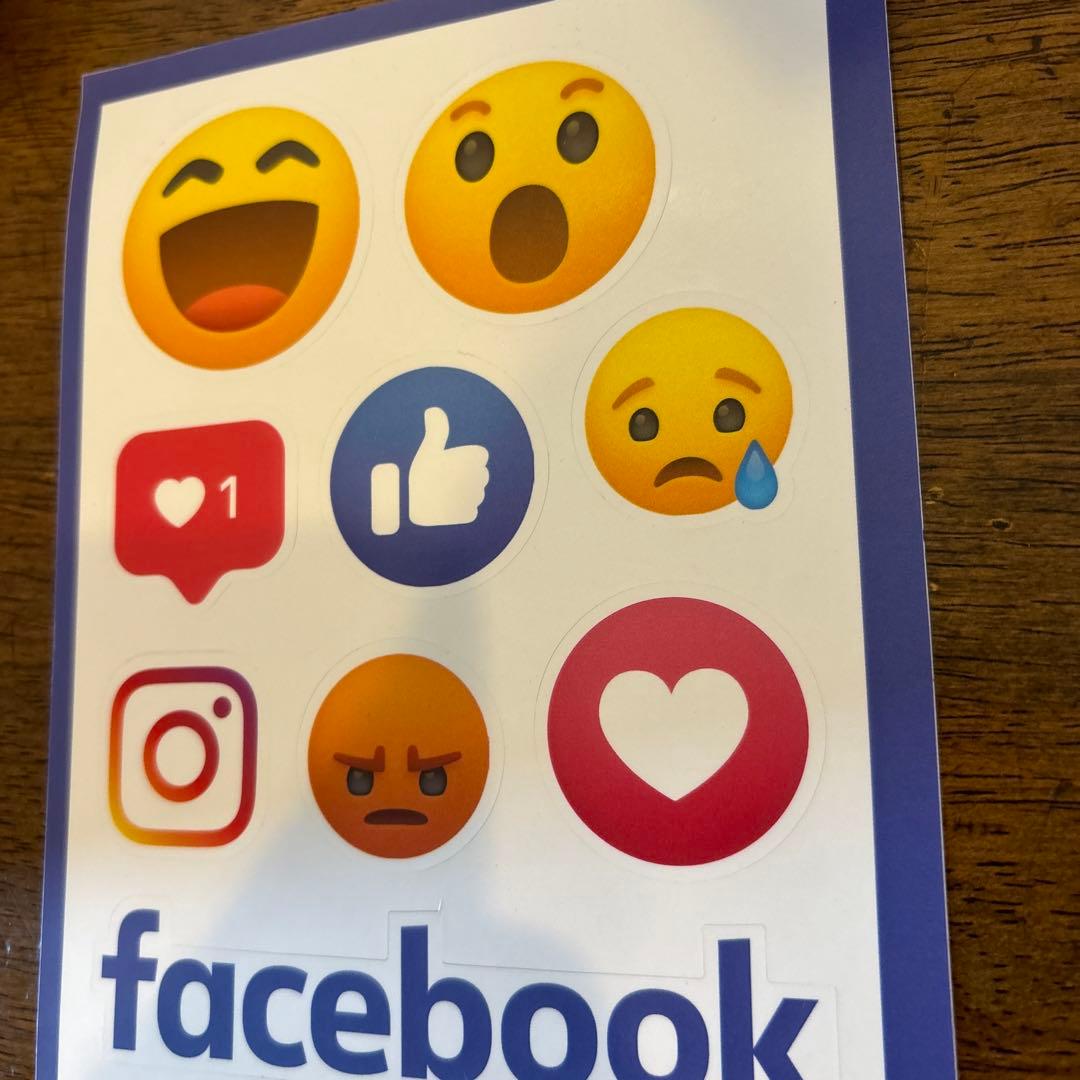 非売品 レアFacebookシール ステッカー