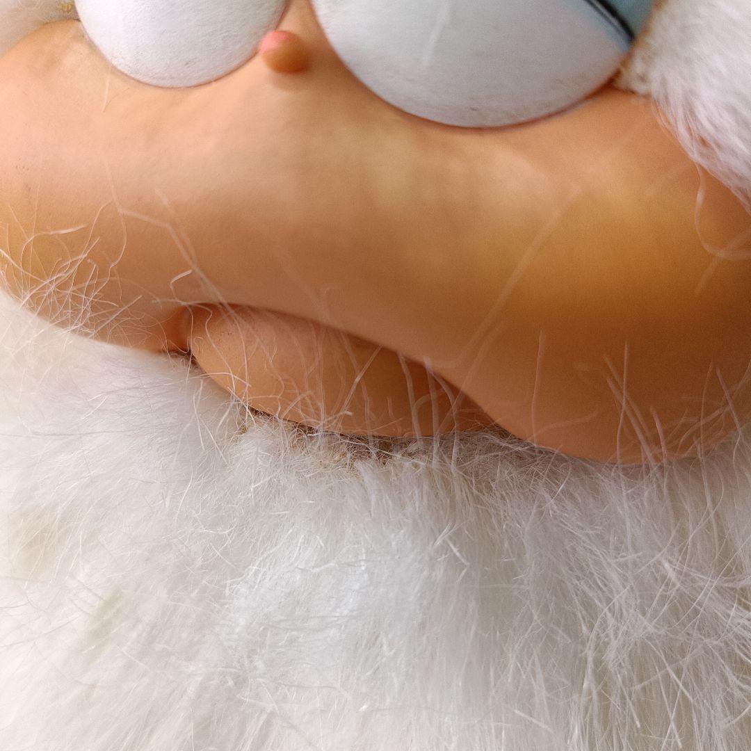 昭和レトロ　80s ベムベム　セキグチ　ソフビぬいぐるみ 雪男